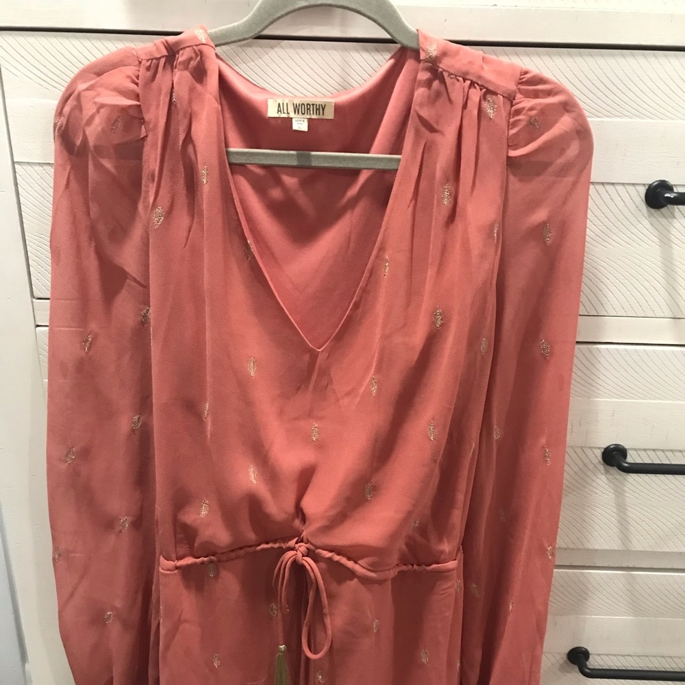 All Worthy long dress